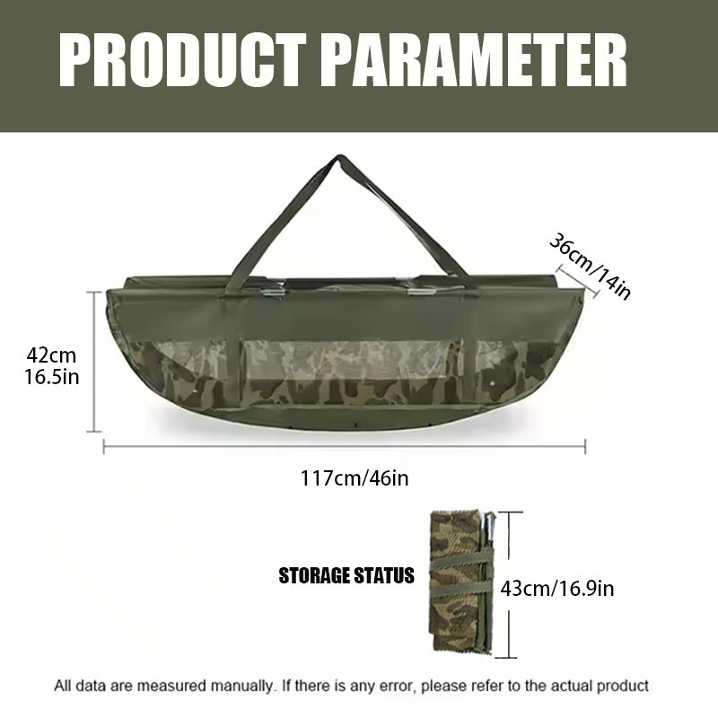 #14 Foldable Camouflage Fishing Bag