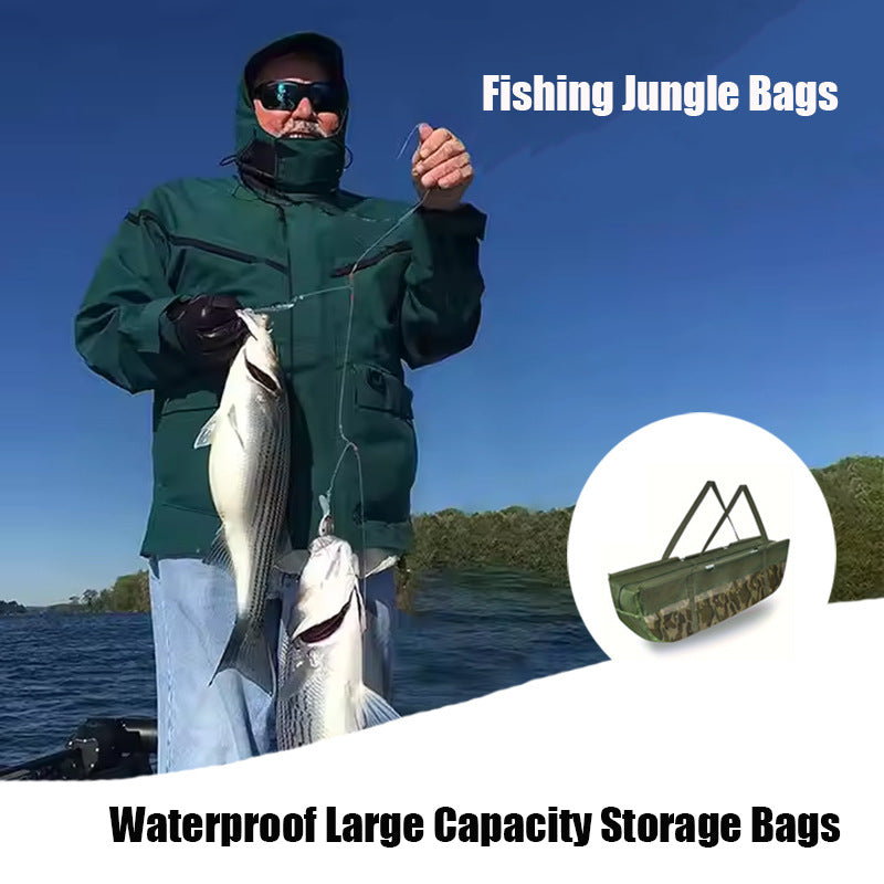 #14 Foldable Camouflage Fishing Bag
