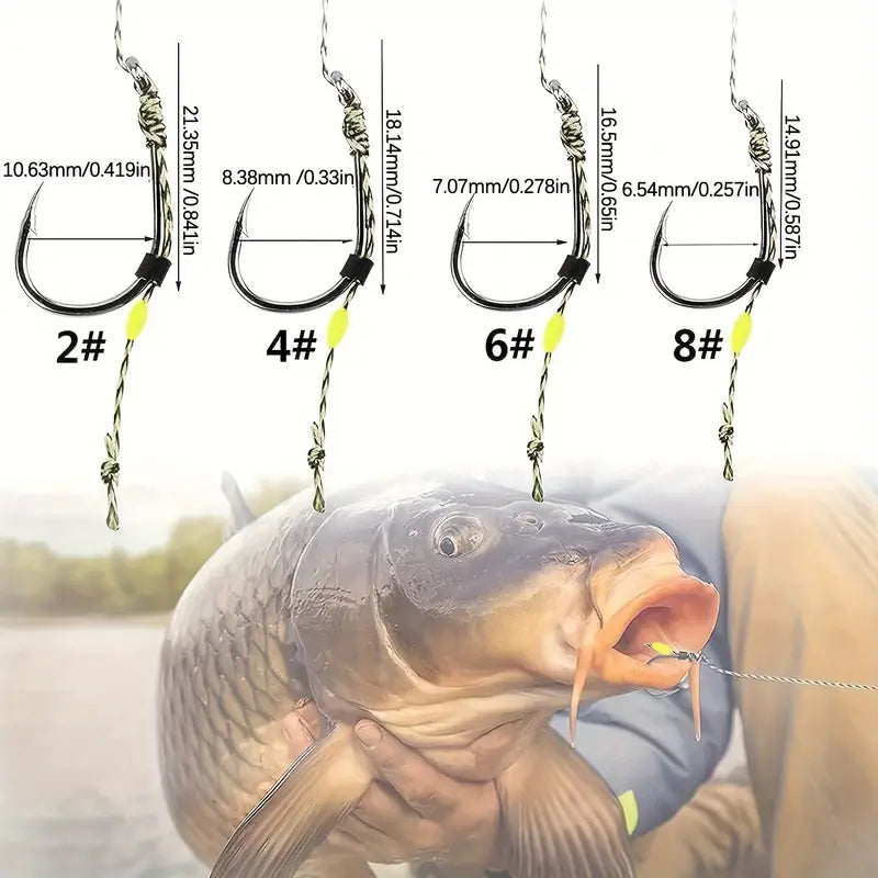 #1 CARP RIG 2# 4# 6# 8#