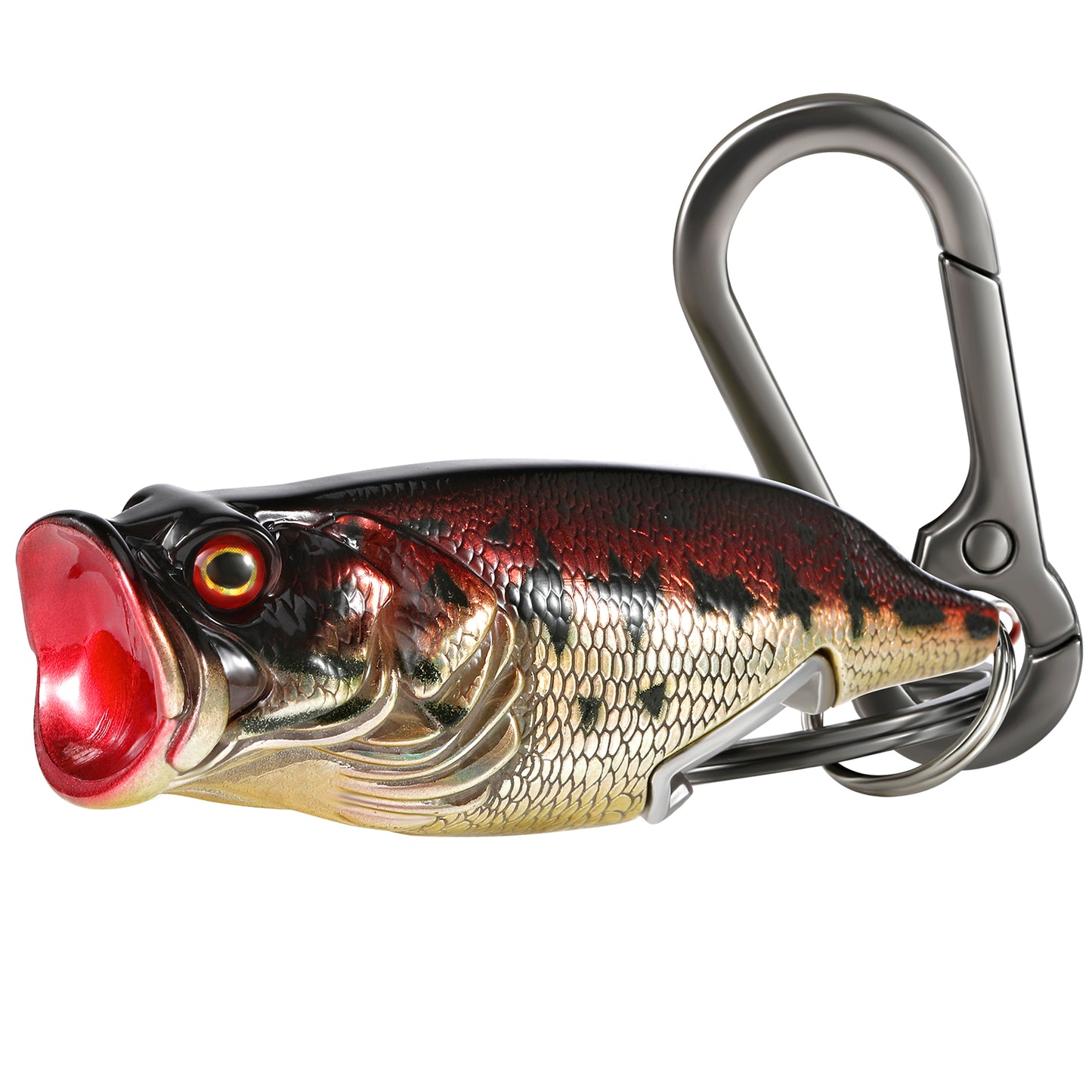 Bass Fishing Keychain