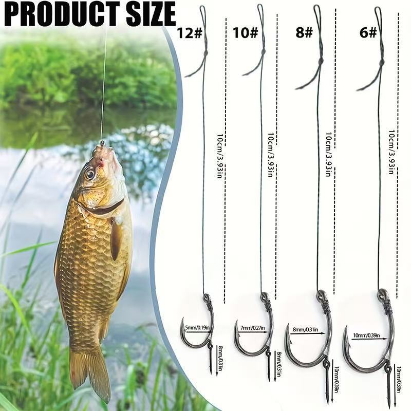 #8 CARP RIG 6# 8# 10# 12#